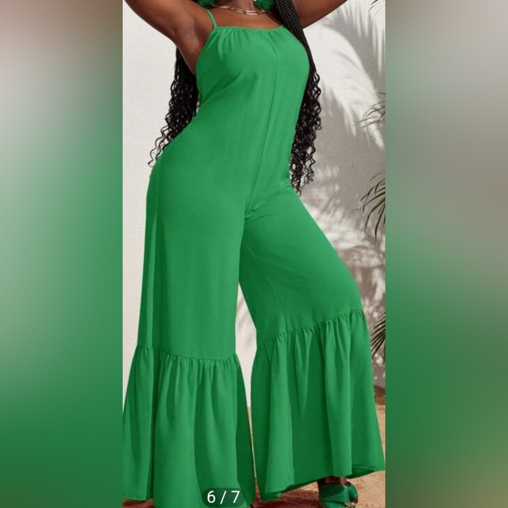 Green Women's Jumpsuit